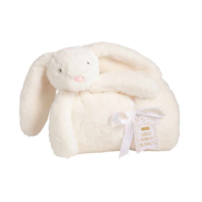 Ivory Cuddle Bunny Blanket - Madison's Niche