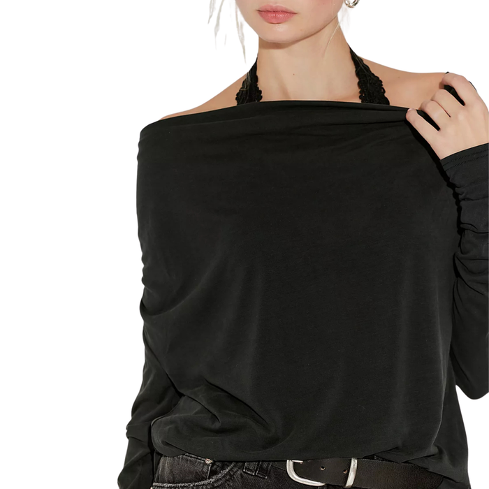 Jane Long Sleeve in Black