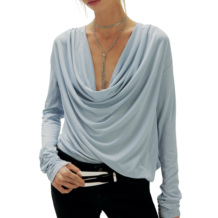 Jane Long Sleeve in Grey Dawn