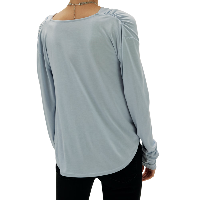 Jane Long Sleeve in Grey Dawn