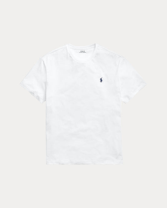 Jersey Crewneck T-Shirt in White - Madison's Niche