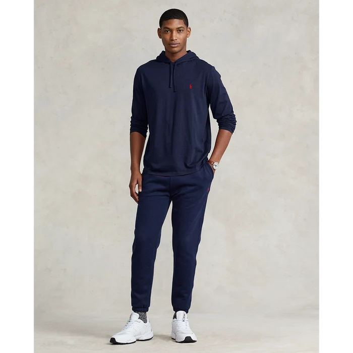 Jersey Hooded T-Shirt in Ink - Madison's Niche