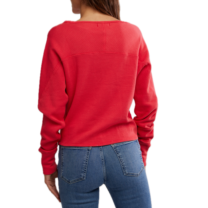 Jess Long Sleeve in Salsa - Madison's Niche