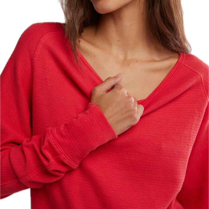 Jess Long Sleeve in Salsa - Madison's Niche