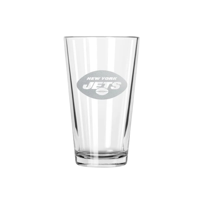 Jets 16oz Pint Glass - Madison's Niche