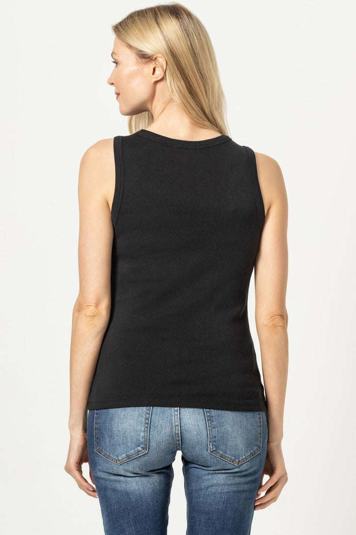 Jewel Tank in Black - Madison's Niche