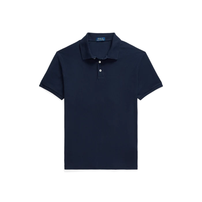 Johnny Collar Polo in Aviator Navy - Madison's Niche