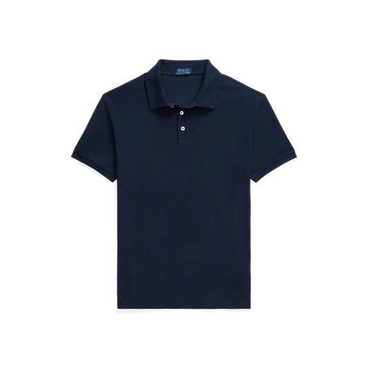 Johnny Collar Polo in Aviator Navy - Madison's Niche
