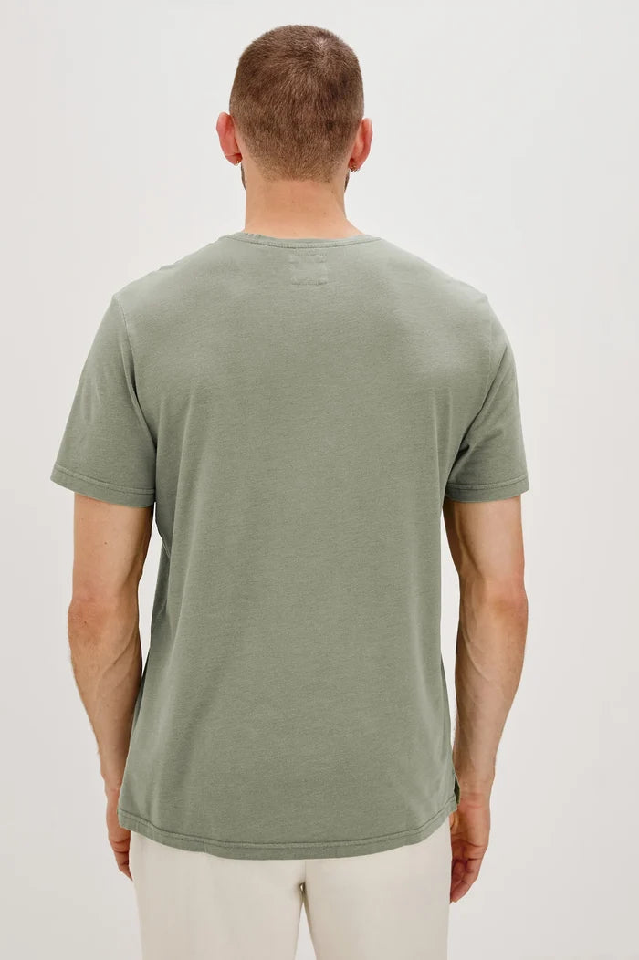 Johnny Tee In Olive - Madison's Niche