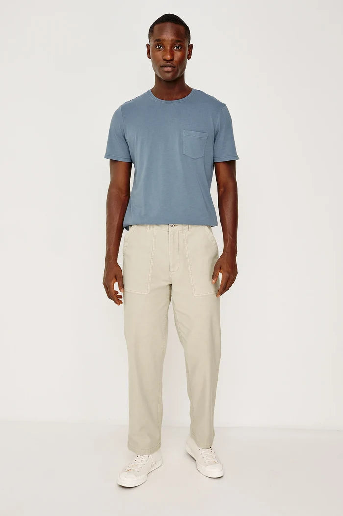 Johnny Tee in Steel - Madison's Niche