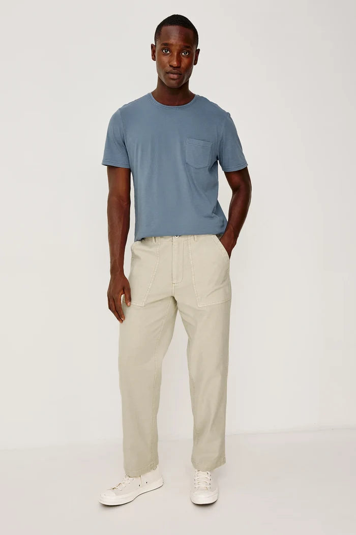Johnny Tee in Steel - Madison's Niche