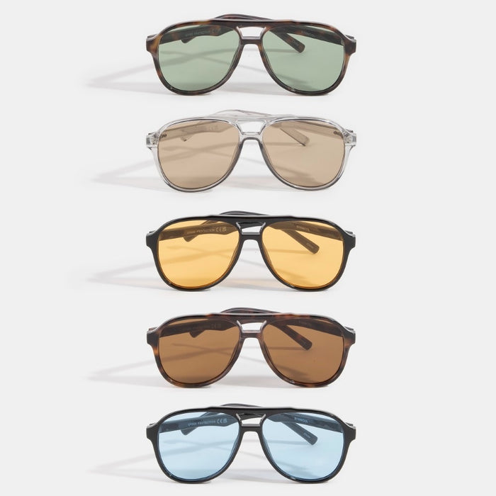Joy Aviator Sunglasses in Orange - Madison's Niche