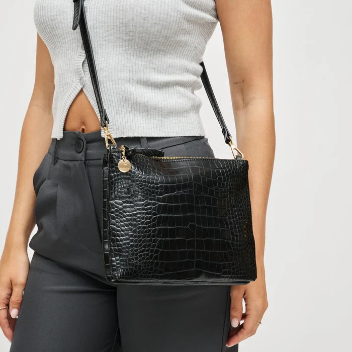Judy Crossbody in Black - Madison's Niche
