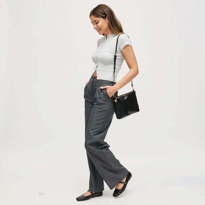 Judy Crossbody in Black - Madison's Niche