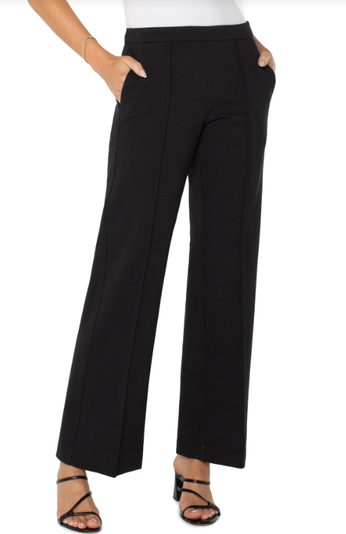 Pull On Wide Leg Trouser - Madison's Niche
