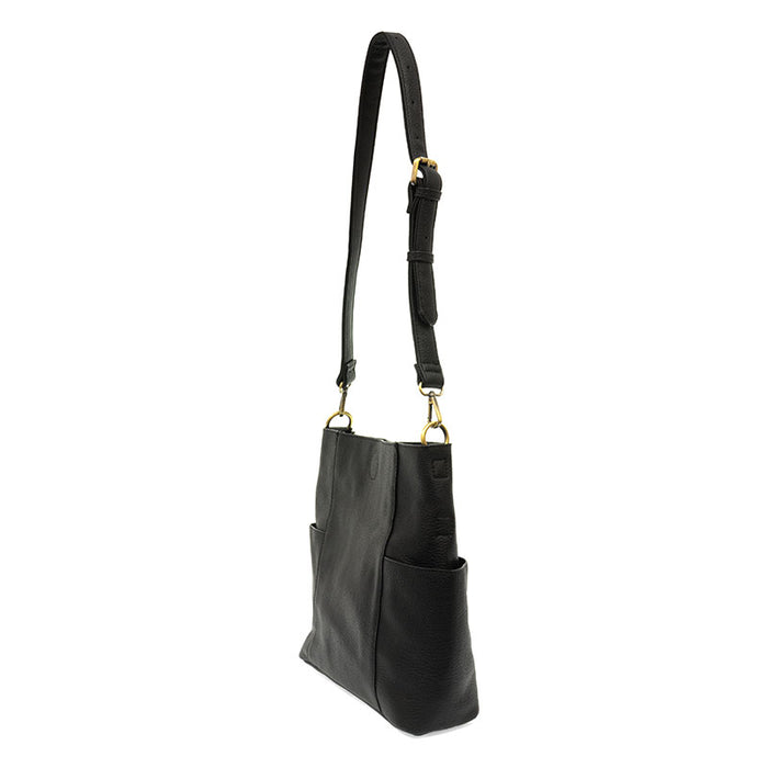 Kayleigh Bucket Bag in Black - Madison's Niche