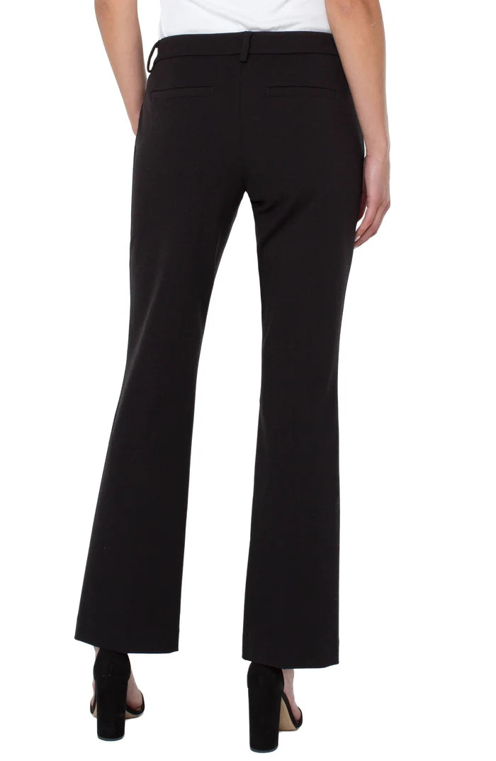 Kelsey Flare Trouser in Black - Madison's Niche