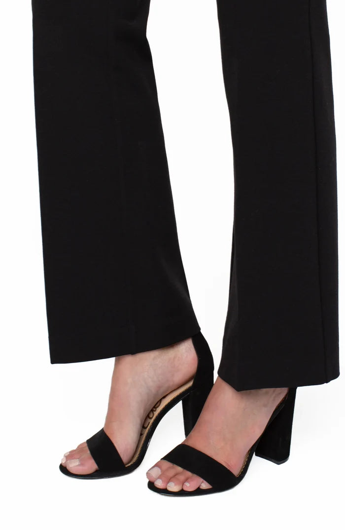 Kelsey Flare Trouser in Black - Madison's Niche