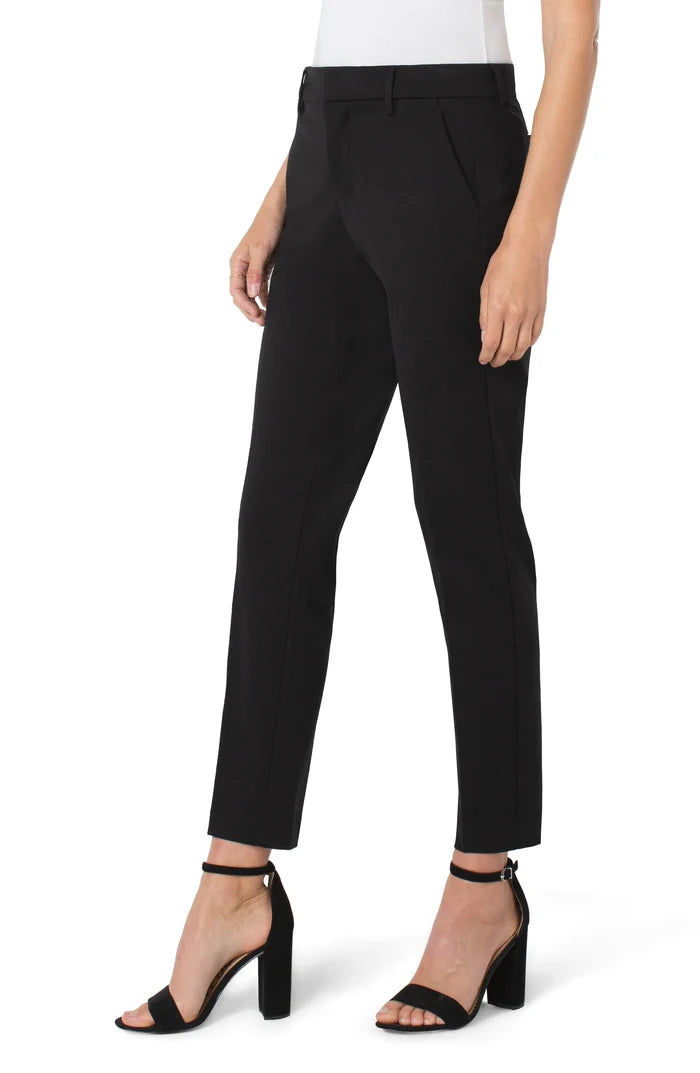 Kelsey Knit Trouser in Black - Madison's Niche