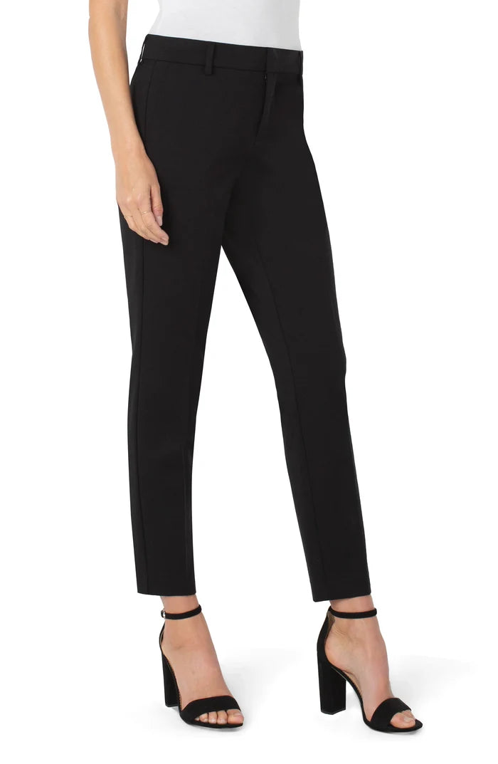 Kelsey Knit Trouser in Black - Madison's Niche
