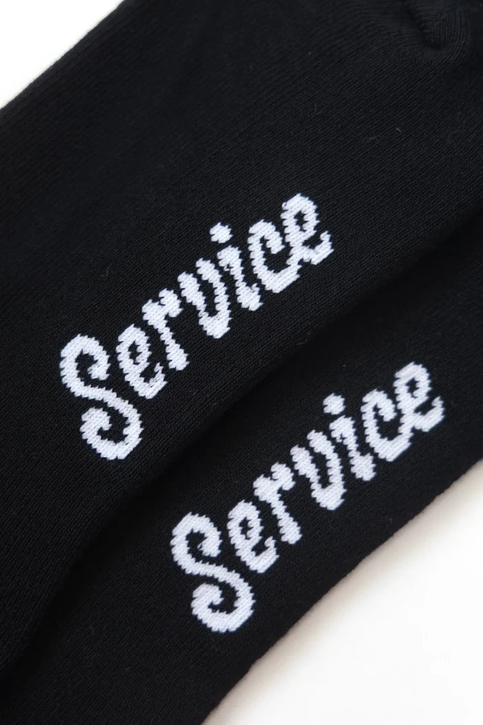 Knife & Forks Socks - Black