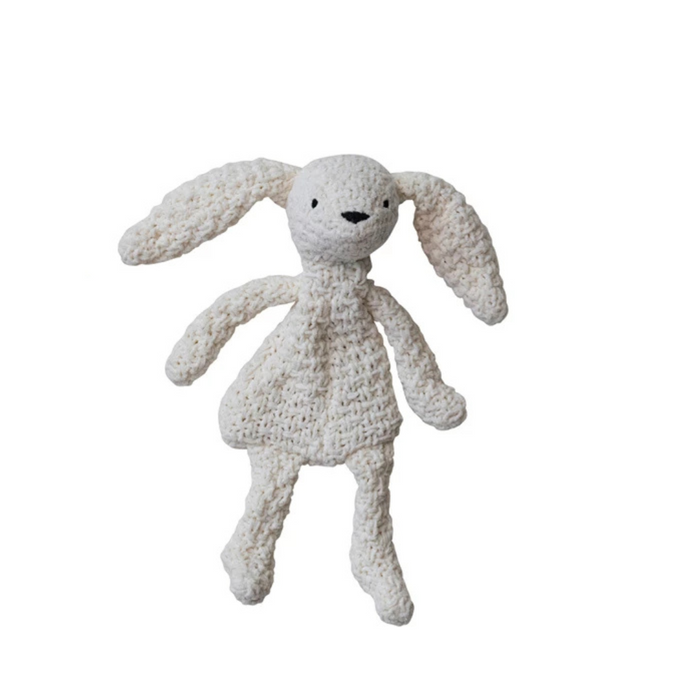 Knit Chenille Bunny - Madison's Niche