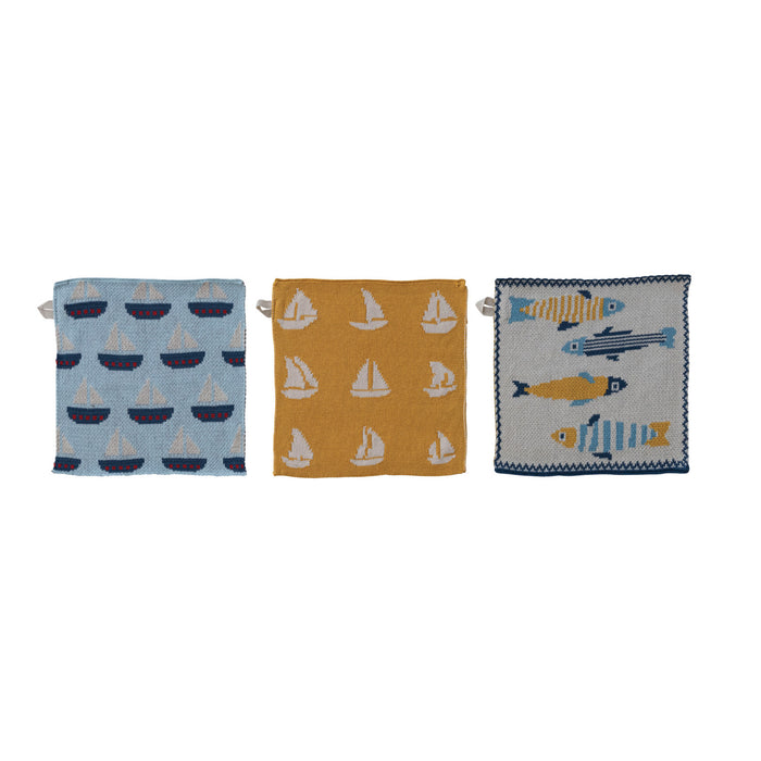 Knit Dish Cloth - Madison's Niche
