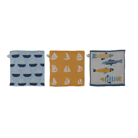 Knit Dish Cloth - Madison's Niche