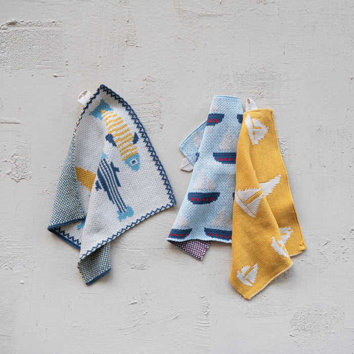 Knit Dish Cloth - Madison's Niche