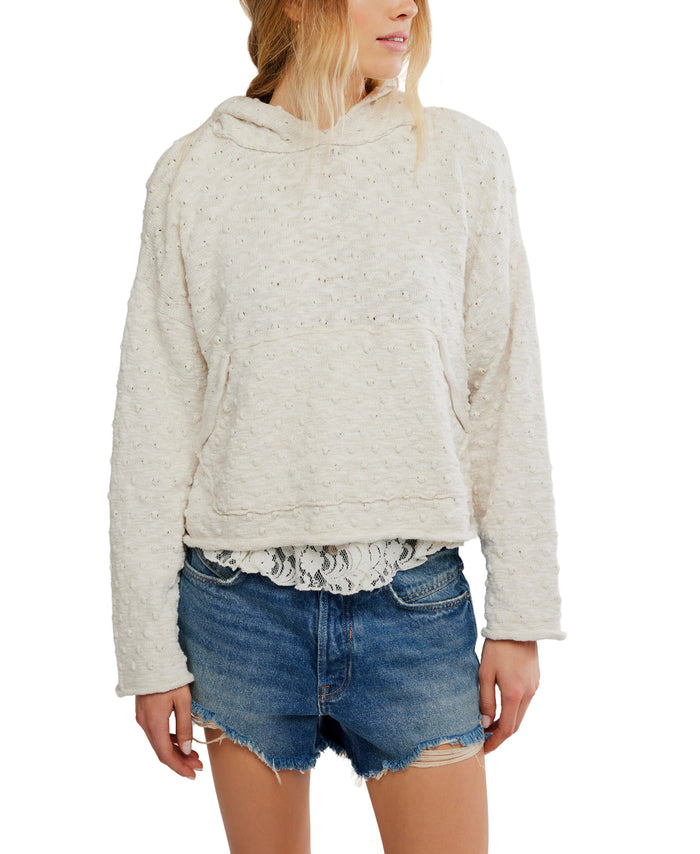 Lake Side Hoodie in Marshmallow - Madison's Niche