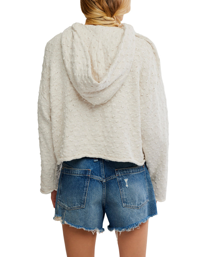 Lake Side Hoodie in Marshmallow - Madison's Niche
