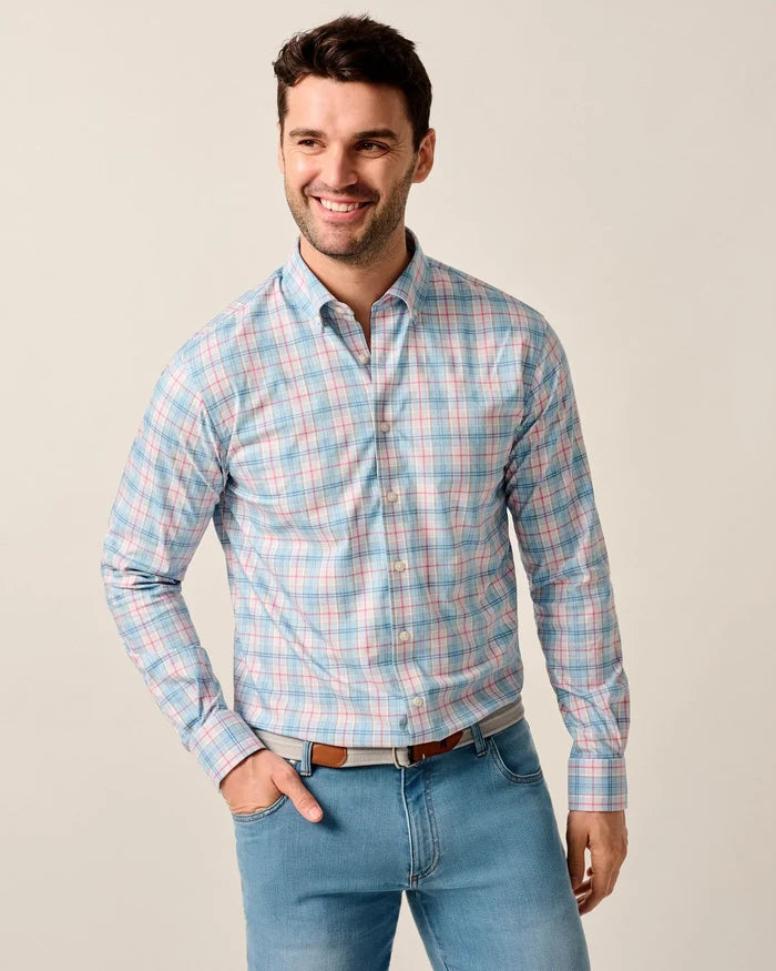 Lanes Button Down in Malibu - Madison's Niche