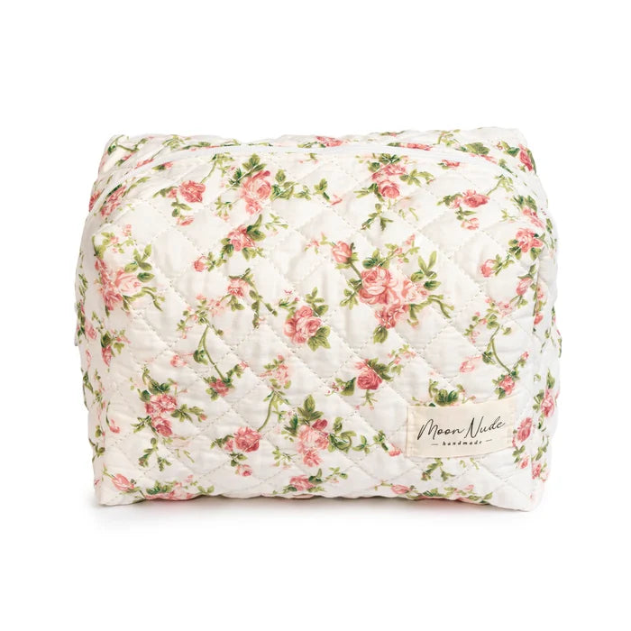 Large Makeup Bag- Roze - Madison's Niche