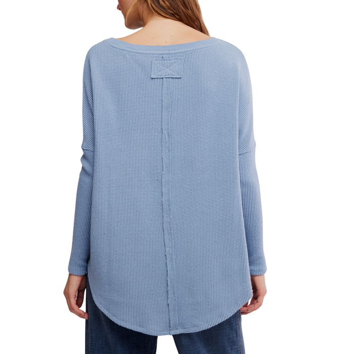 Latte Blues Thermal Solid in Autumn Sky