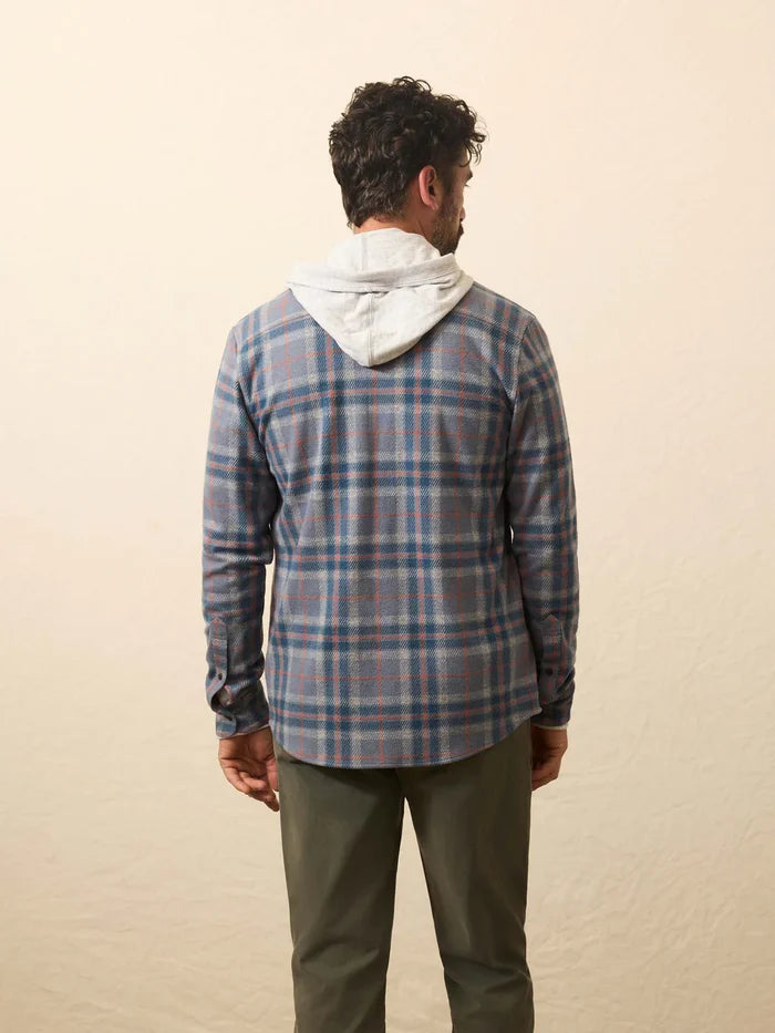 Legend Sweater Shirt in Three Lake Plaid - Madison's Niche