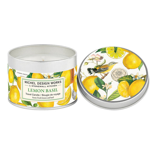 Lemon Basil Candle Tin - Madison's Niche