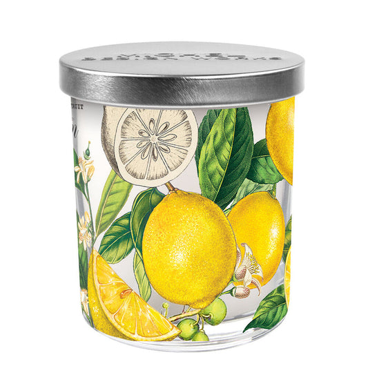 Lemon Basil Glass Candle - Madison's Niche