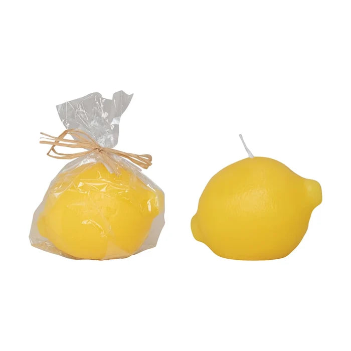 Lemon Shaped Candle - Madison's Niche