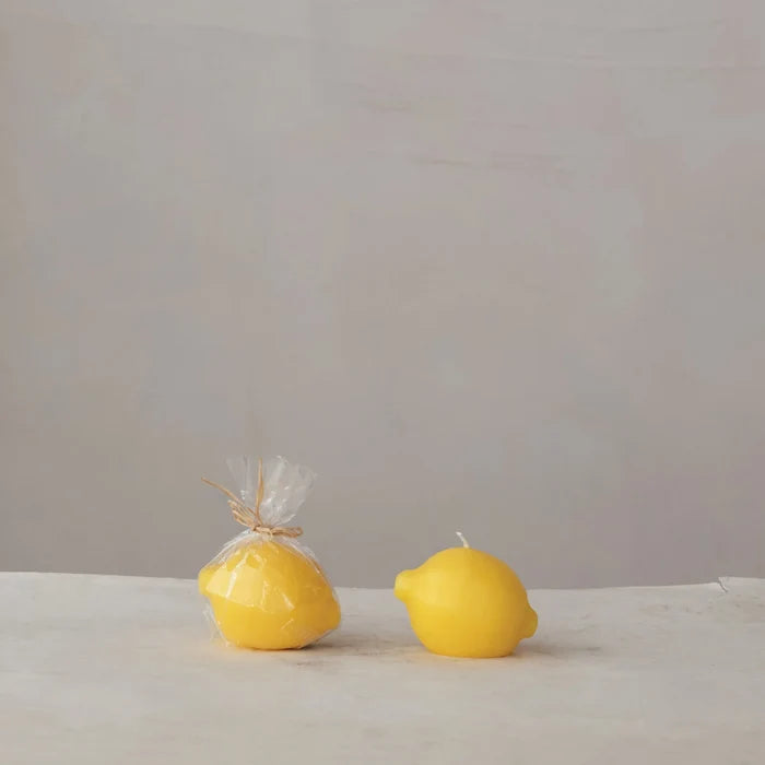 Lemon Shaped Candle - Madison's Niche