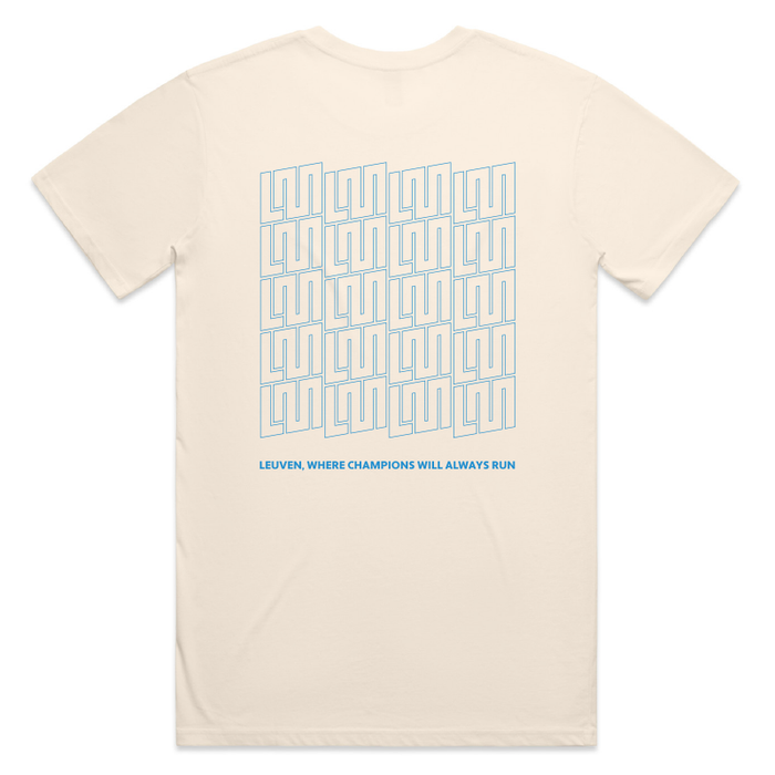 Leuven Marathon - T-shirt Champions - off white