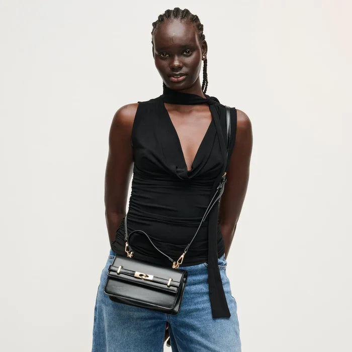 Lily Crossbody in Black - Madison's Niche