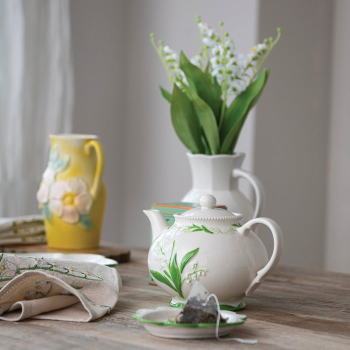 Lily Of The Valley Teapot