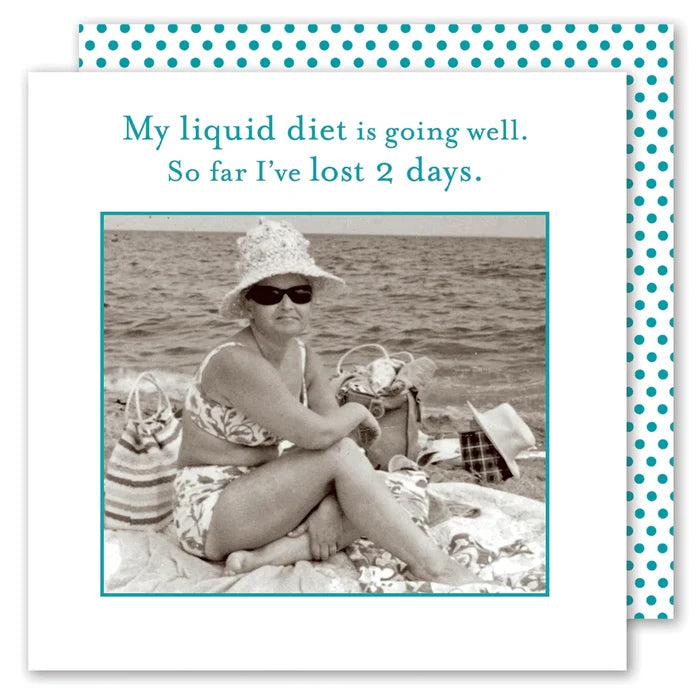 Liquid Diet Napkin - Madison's Niche