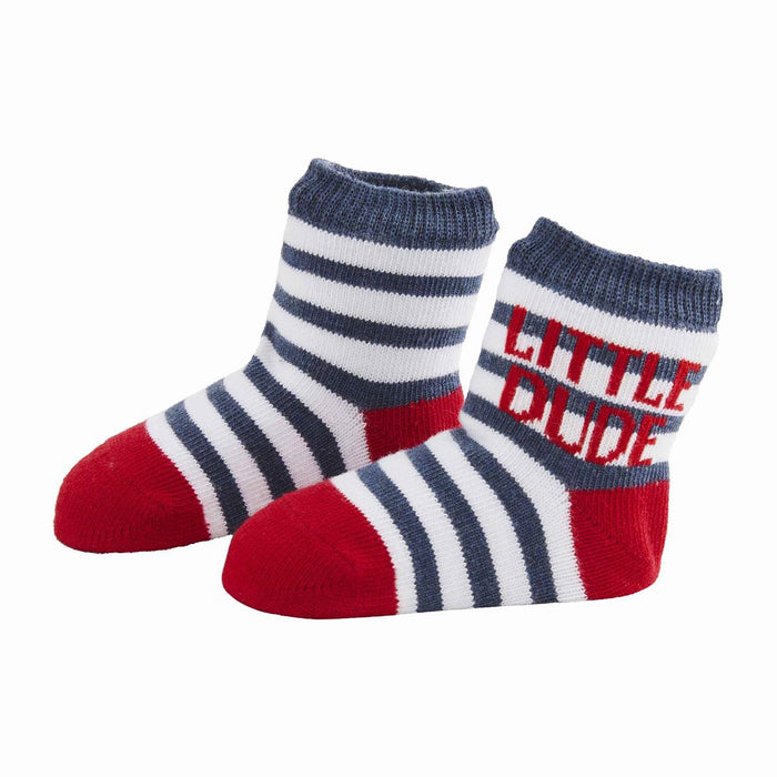 Little Dude Striped Socks - Madison's Niche