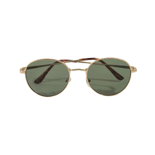Lola Thin Retro Sunglasses in Green - Madison's Niche