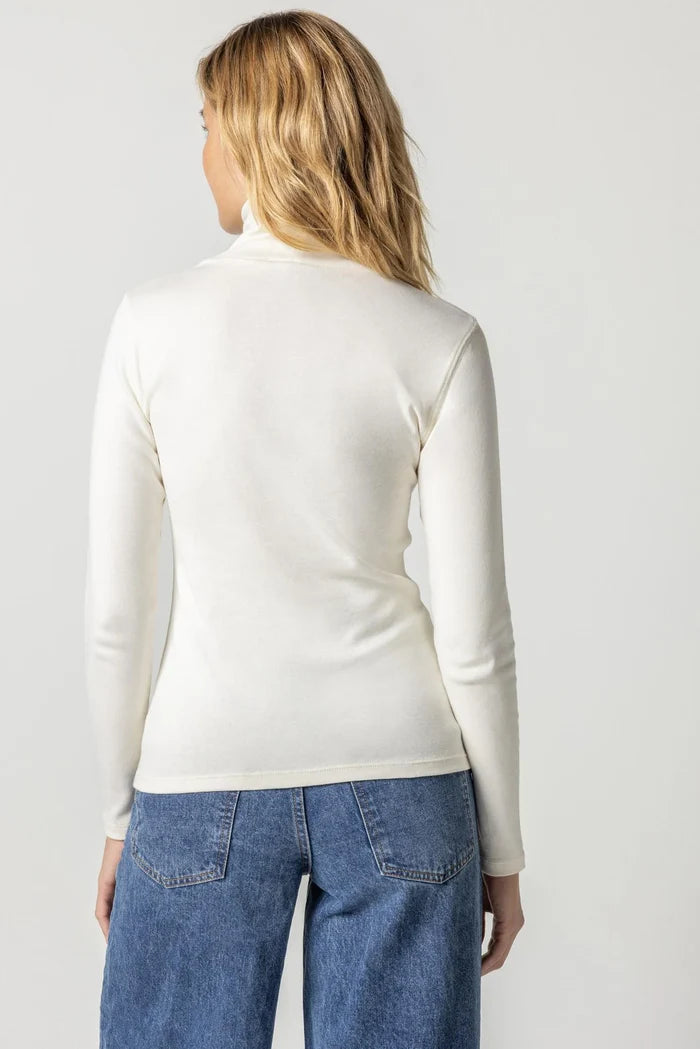 Long Sleeve Turtleneck in Rope - Madison's Niche