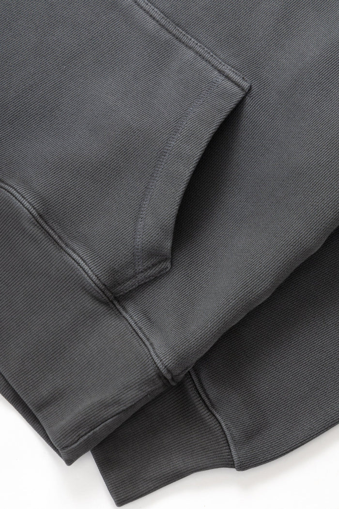 Loopback Hoodie - Washed Black