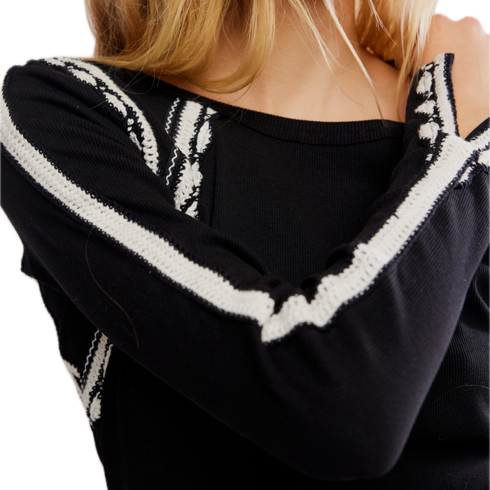 Lost Love Long-Sleeve in Black - Madison's Niche