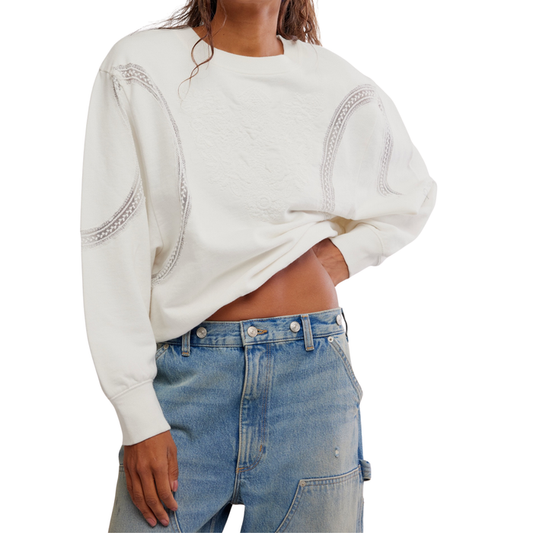 Love Lace Sweatshirt