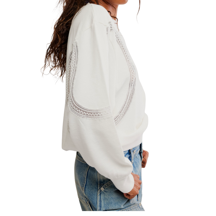Love Lace Sweatshirt